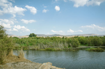 The Jordan River, Israel