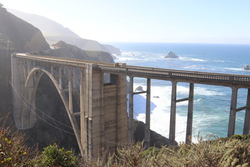Obraz premium Bixbie Bridge