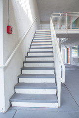 Outdoor Concrete Staircase