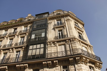 Immeuble ancien &agrave; Paris