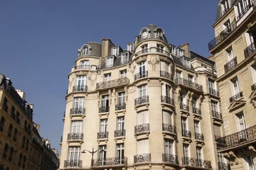 Fototapeten Immeuble ancien à Paris © Atlantis