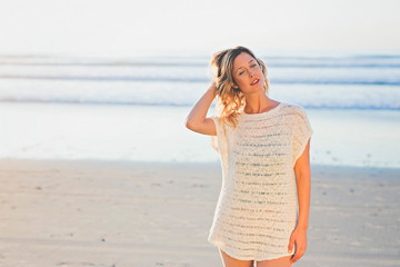 Woman on the Beach