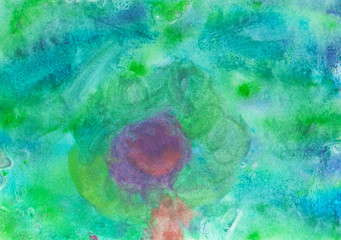 Abstract watercolor background.