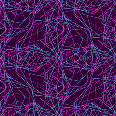 Delicate spirograph design - seamless background.