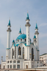 Fototapeta na wymiar Kul Sharif mosque in the Kazan Kremlin. Tatarstan, Russia