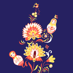 Russian design background