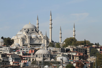 Suleymaniye Mosque in Istanbul City