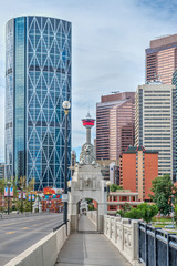 Calgary Alberta Cityscape - obrazy, fototapety, plakaty