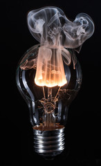 In Rauch aufgegangen