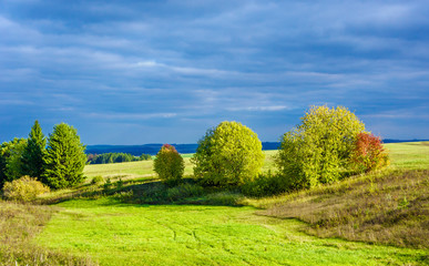 Rural autumn landscape