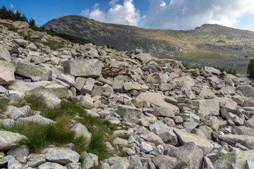 Amazing Landscape to Spano pole Lake, Pirin Mountain, Bulgaria