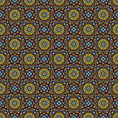 Colorful mosaic seamless pattern background