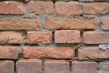 Background with the image of a brick wall