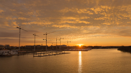 Sunrise at the Southwest Waterfront