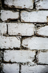 very old brick wall background vintage.