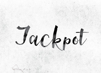 Jackpot Concept Painted in Ink