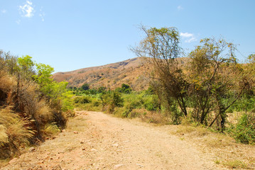 Panoramic view of Madagascar landscape