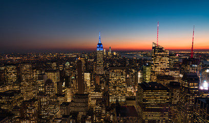 ニューヨークの夜景