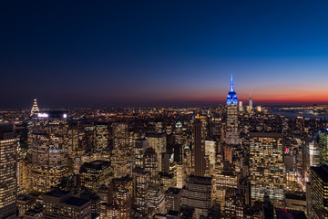 ニューヨークの夜景