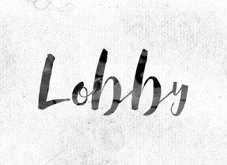 Lobby Concept Painted in Ink