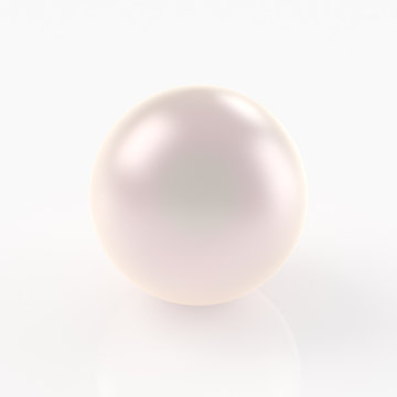 真珠のイラストCG