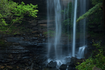 Fototapeta na wymiar Beautiful waterfall, Yung Thong waterfall, Udonthani Province, Thailand