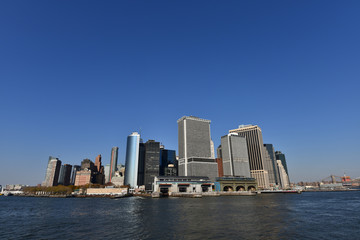 Fototapeta na wymiar ニューヨーク・マンハッタンの風景