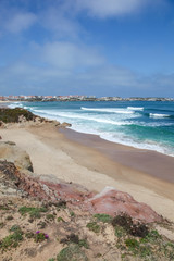 Baleal - Peniche - Portugal. Lagido Surf Break at Baleal. This area near to Peniche - Portugal is a popular surfing destination
