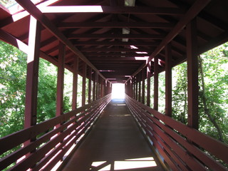Wooden bridge