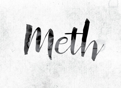 Meth Concept Painted in Ink