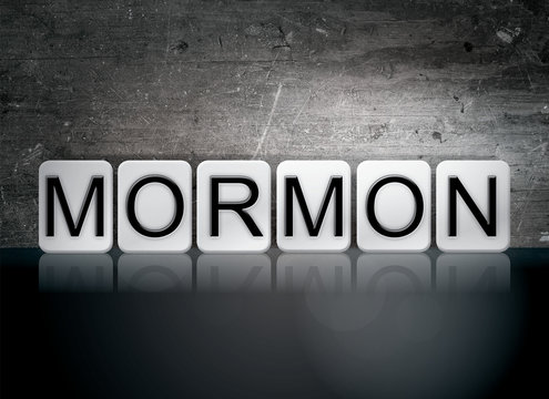 Mormon Tiled Letters Concept And Theme