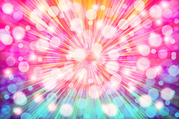 Colorful bokeh background