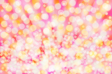 Abstract pink bokeh background