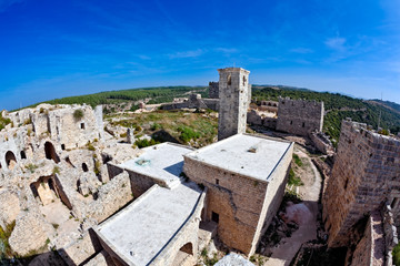 Fototapeta na wymiar Saladin Castle Syria