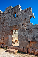 Serjilla door ruin Syria