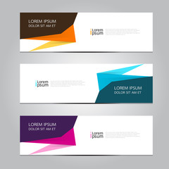 Vector design Banner background, illustration EPS10