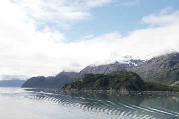Cruising Glacier Bay Alaska