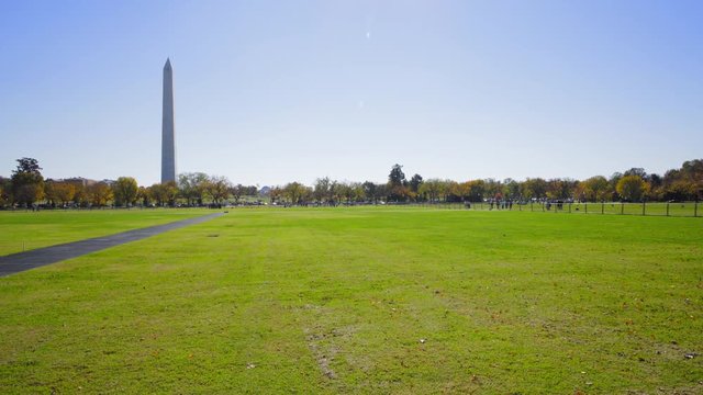 video shot in washington dc of the obelisk