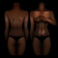 African american women body