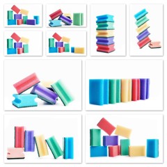 Obraz premium Colored sponges