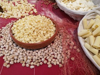 variety of pasta