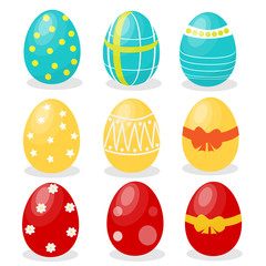 Easter eggs set