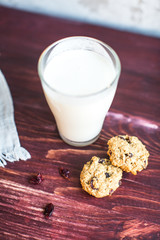 Useful baking: oatmeal cookies with yogurt