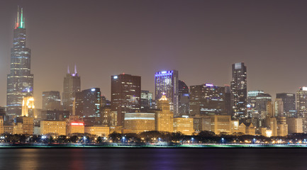 Fototapeta premium downtown of Chicago, USA