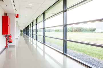 an corridor or hallway