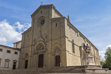 Fototapeta na wymiar Dom von Arezzo, Italien