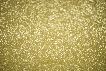defocused abstract gold lights background