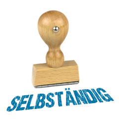 Selbständig / Stempel