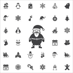 Santa claus icon
