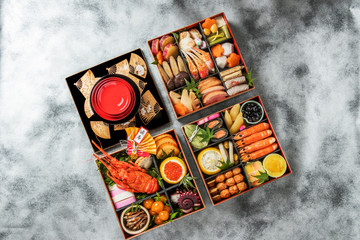 おせち料理 General Japanese New Year dishes(osechi)